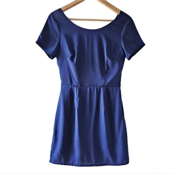 Tobi Callback Mini Dress Blue Size Small. - Picture 4 of 15